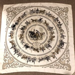 Hermes - La Promenade silk scarf